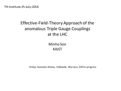Effective-Field-Theory Approach of the anomalous