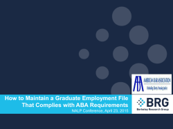 How to Maintain a Graduate Employment File That Complies with