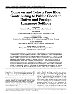 Come on and Take a Free Ride