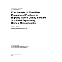 Effectiveness of Three Best Management Practices for