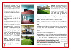 The property holds a pleasant position within a