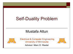 Self-dual