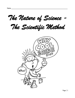 Scientific Method