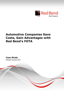 Automotive Companies Save Costs, Gain Advantages