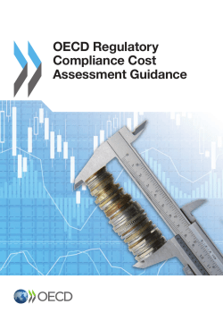 OECD Regulatory Compliance Cost Assessment Guidance