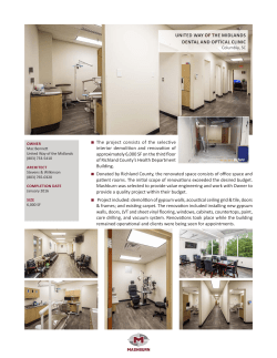 The project consists of the selective interior demolition and