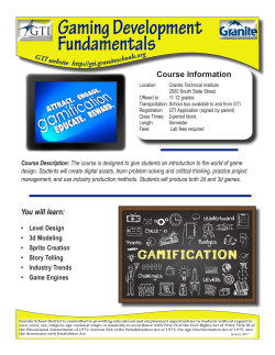 Gaming Development Fundamentals