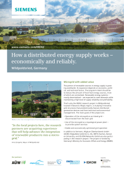 How a distributed energy supply works - center