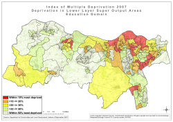 of Multiple Deprivation 2007 Deprivation in Lower Layer Super