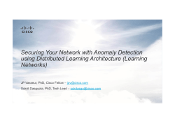 Securing Your Network with Anomaly Detection using Distributed