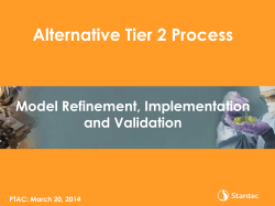 2014 Stantec_SSRO Presentation - auprf