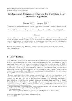 Existence and Uniqueness Theorem for Uncertain Delay Differential