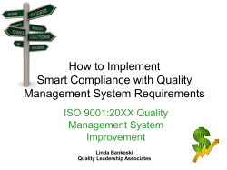 Conducting Internal Audits