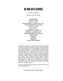 he who gets slapped - TheatreHistory.com