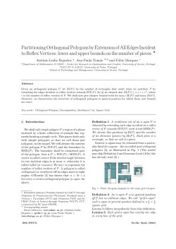 lower and upper bounds on the number of pieces