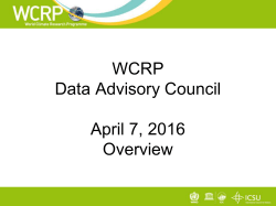 Review of WDAC4 actions