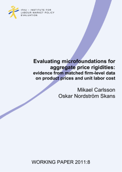 Evaluating microfoundations for aggregata price rigidities