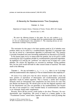 A Hierarchy for Nondeterministic Time Complexity