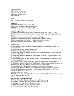 CV - Lauren Gallaspy