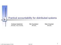 PPT - SOSP 2007