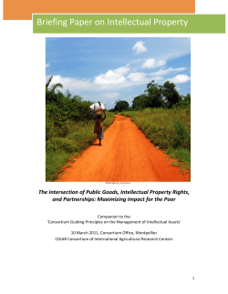 The Intersection of Public Goods, Intellectual