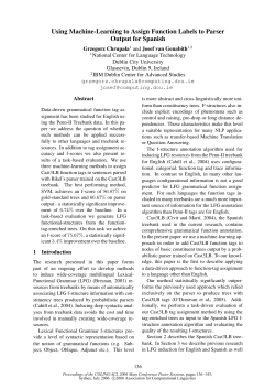 Proceedings of the COLING/ACL 2006 Main Conference Poster