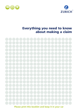Everything you need to know about making a claim
