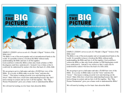 SIMPLE LESSON/ serves as sort of a &ldquo;Reader`s Digest&rdquo; Version of