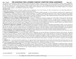 confidential disclosure agreement