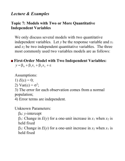 Lecture 11 - UCF Pegasus Server
