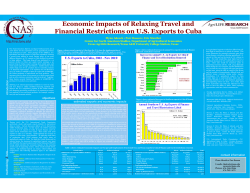 SAEA 11 Cuba Poster Web - Center for North American Studies