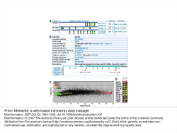 Mediante: a web-based microarray data manager