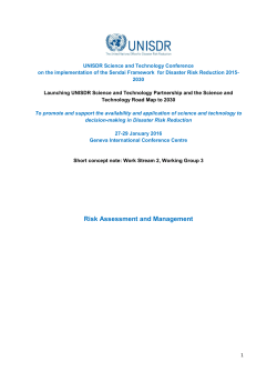 Risk Assessment and Management