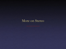 Image Formation: Optics and Imagers