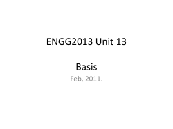 Basis
