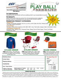 PLAY BALL! - Shealy Electrical Wholesalers