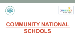 Established Community National Schools