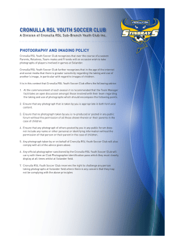 cronulla rsl youth soccer club