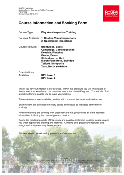 Booking Form