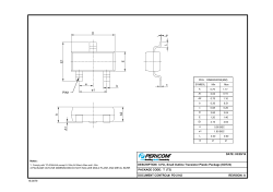 D E1 E c b PIN1 A A1 A2 e e1 &theta; L