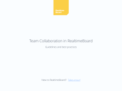 Team Collaboration in RealtimeBoard