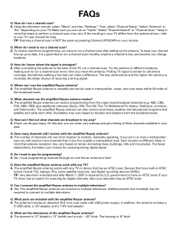 Q. How do I run a channel scan?