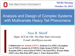 **** 1 - Cornell ORIE