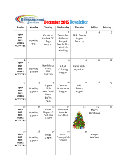 ARS December Newsletter