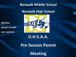 Middle School - Norwalk City Schools