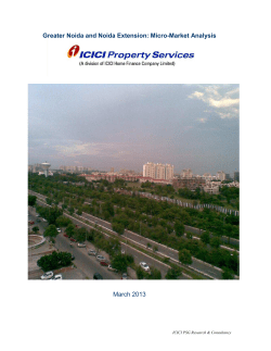 Greater Noida - Micro Market Analysis