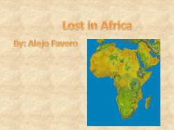 Lost in Africa