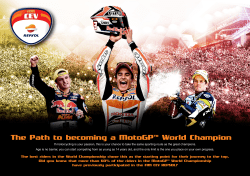 The Path to becoming a MotoGP™ World Champion