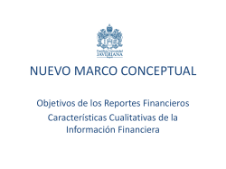 nuevo marco conceptual