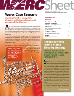 Worst-Case Scenario - The Warehousing Education and Research